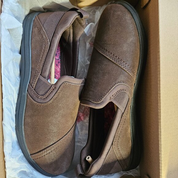 Clarks Slip-on Breeze Dawn shoes in Brown, 8.5 W - Picture 8 of 9